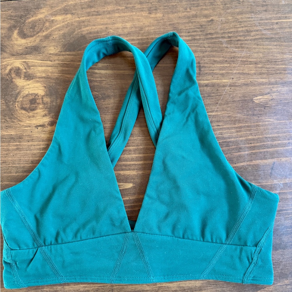 FP Movement by Free People Emerald Halter Bralette